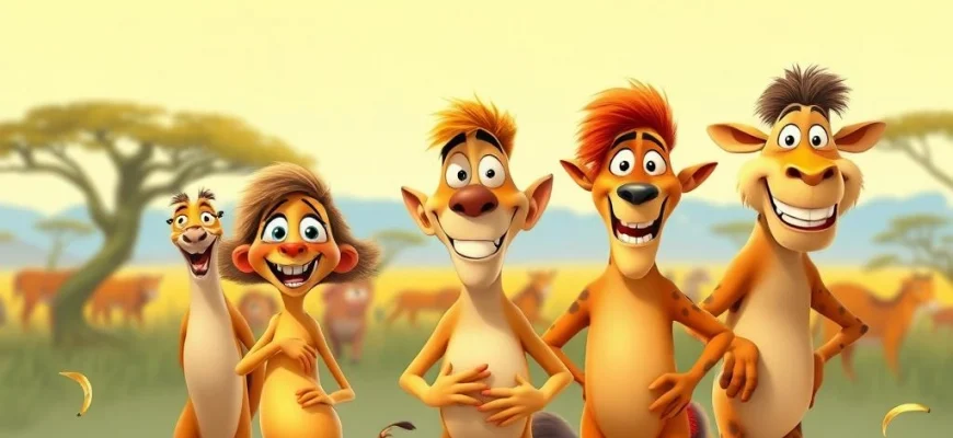 Filmy podobne do 'Madagaskar: Ucieczka do Afryki'