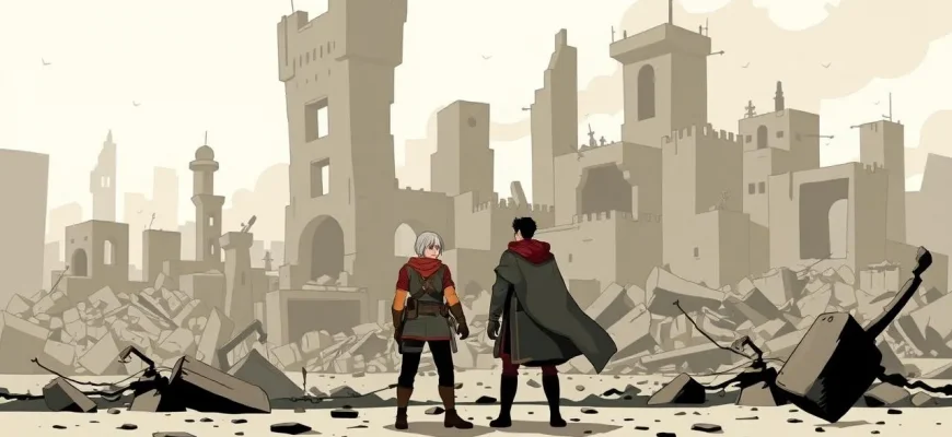 Filmy akcji z ruinami w tle