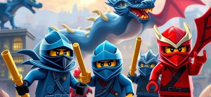 Podobne produkcje do 'LEGO Ninjago: Powstanie Smoków'
