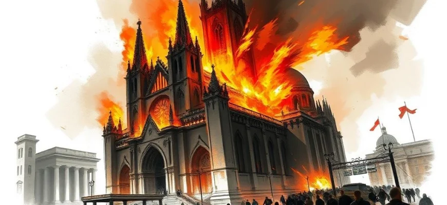 Filmy podobne do 'Notre-Dame płonie' - top 10 propozycji