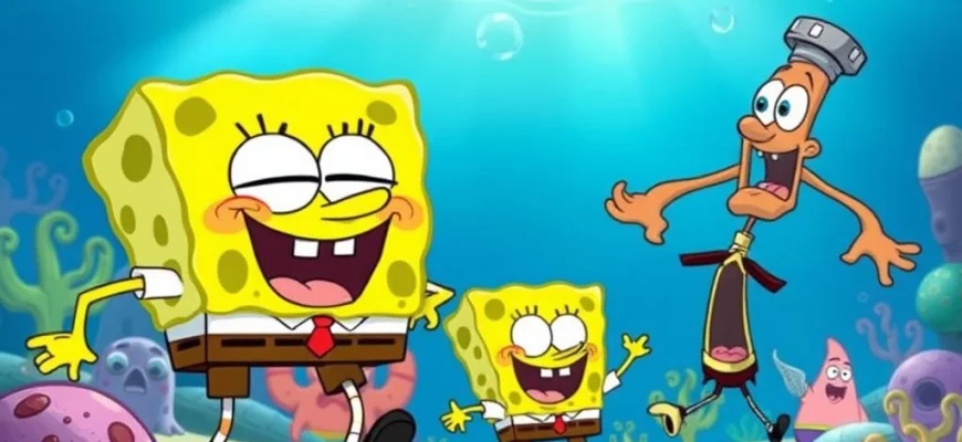 10 produkcji podobnych do 'SpongeBob Kanciastoporty'