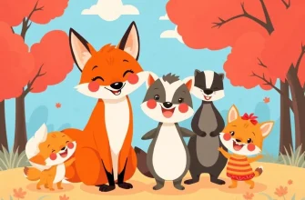 Podobne produkcje do 'The Fox Badger Family'