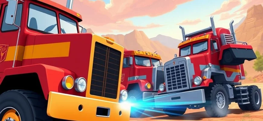 Podobne produkcje do 'Super Truck - Carl the Transformer'