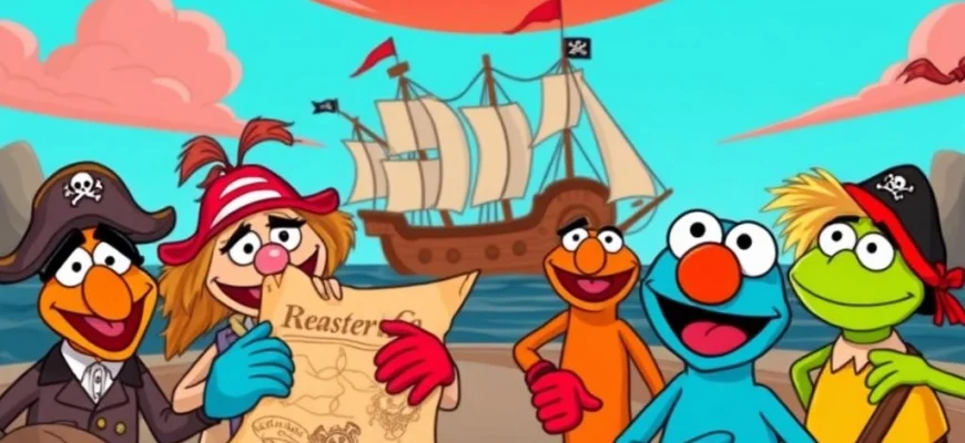 Podobne filmy i seriale do 'Muppety na wyspie skarbów'