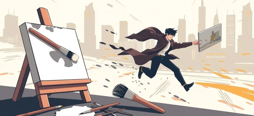 Filmy akcji o malarstwie